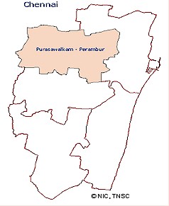 Chennai District Jurisdiction Map